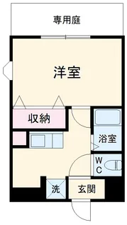 コーポ社台【1階】の間取り