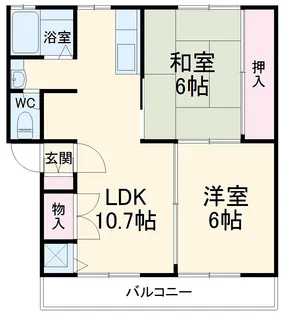 コルミー本郷【3階】の間取り