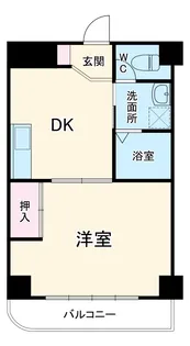フォンテ名昭【4階】の間取り