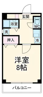 ベルメゾン【3階】の間取り