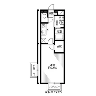 アムール シャトン稲毛【2階】の間取り
