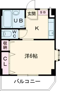 ピース・カナヤ【3階】の間取り