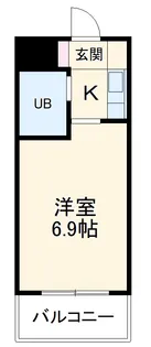 ドール滝子【503号室】の間取り