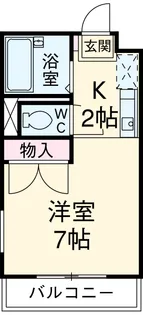 ルミエール蒼【2階】の間取り