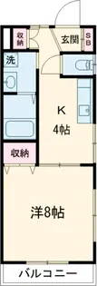 ニューカリーノ【1階】の間取り
