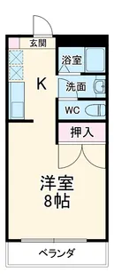 メゾン大和田【2階】の間取り
