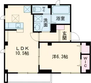 シャトー・フォンテーヌ西池袋【1階】の間取り