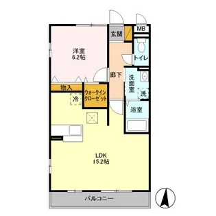 AriaOrchis【2階】の間取り