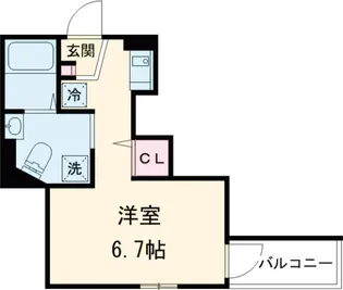 Dear Court池袋【2階】の間取り