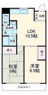 グリーンヒル八千代【3階】の間取り
