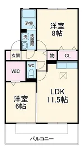 メゾン・エム【103号室】の間取り