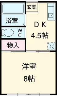 大善やすらぎ荘【A号室】の間取り