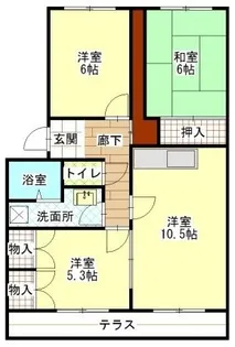 ストークマンションⅡ【3階】の間取り