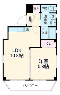 アートハイム八千代台【2階】の間取り