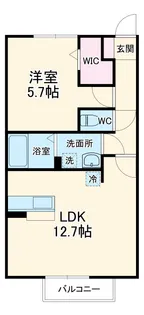 アーバンライフ萩台【2階】の間取り