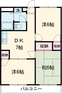 アンザベルデⅢ【3階】の間取り