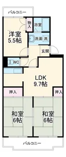 TOWAハイネス【1階】の間取り
