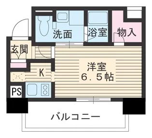 ライジングコート瑞穂通【2階】の間取り