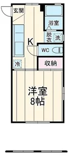 メゾン武藤【1階】の間取り