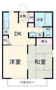リヴェールたかはし【2階】の間取り
