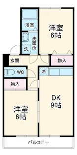サンボナール【1階】の間取り