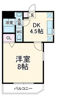 エーデルTD【4階】の間取り