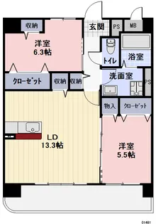 Laputa you【3階】の間取り