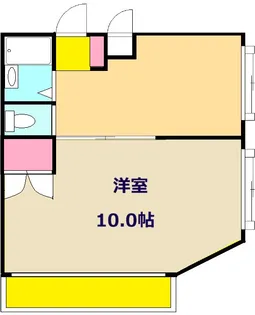 仲村ビル【4階】の間取り