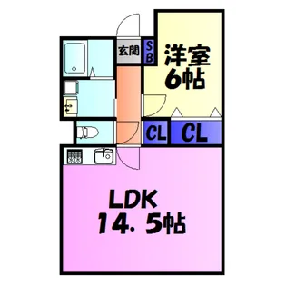 斎藤マンション【5階】の間取り