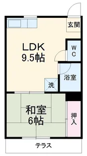 ジュネス明光C【2階】の間取り