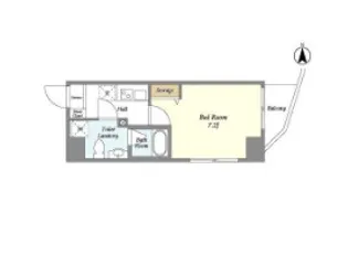 DeLCCS西池袋【4階】の間取り