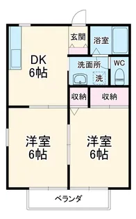プティメゾン【2階】の間取り