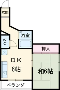 パークヒル舎人【2階】の間取り