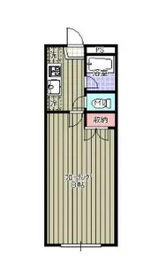 穴川ハイリビング参番館【1階】の間取り