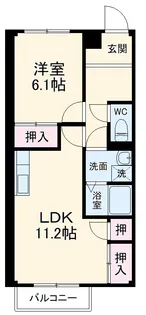 前野ヒルズ【2階】の間取り