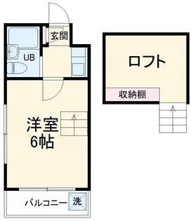 ジュネパレス新検見川第2【2階】の間取り
