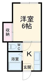 ジョリエ新検見川【1階】の間取り