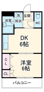 オークファクトリー瑞穂【1階】の間取り