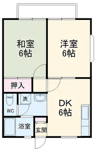 コリヌキッカワ【2階】の間取り