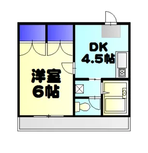 リファレンス西千葉駅前【2階】の間取り