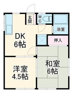 コーポ藤【1階】の間取り
