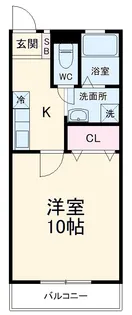 アルシオンA棟【3階】の間取り