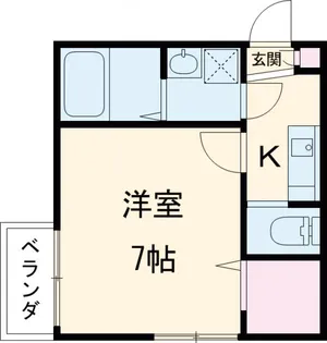 シリウス【1階】の間取り