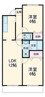フォーレスト【3階】の間取り