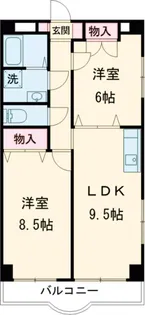 フォレスト武蔵野【3階】の間取り