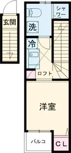 メイスプリング長崎【2階】の間取り