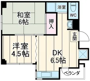 ファイン八千代台【502号室】の間取り