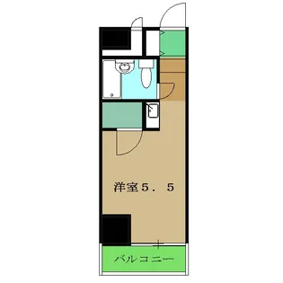 フェリス西千葉【3階】の間取り