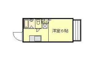 シティハイツ曙【102号室】の間取り