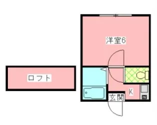 ミキハウスⅢ【2階】の間取り